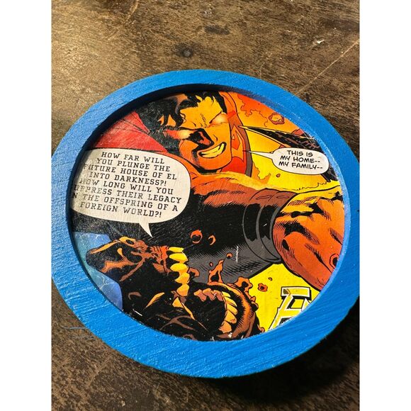 DC Comic Coasters Superman Batman Flash Green Lantern - Picture 2 of 5